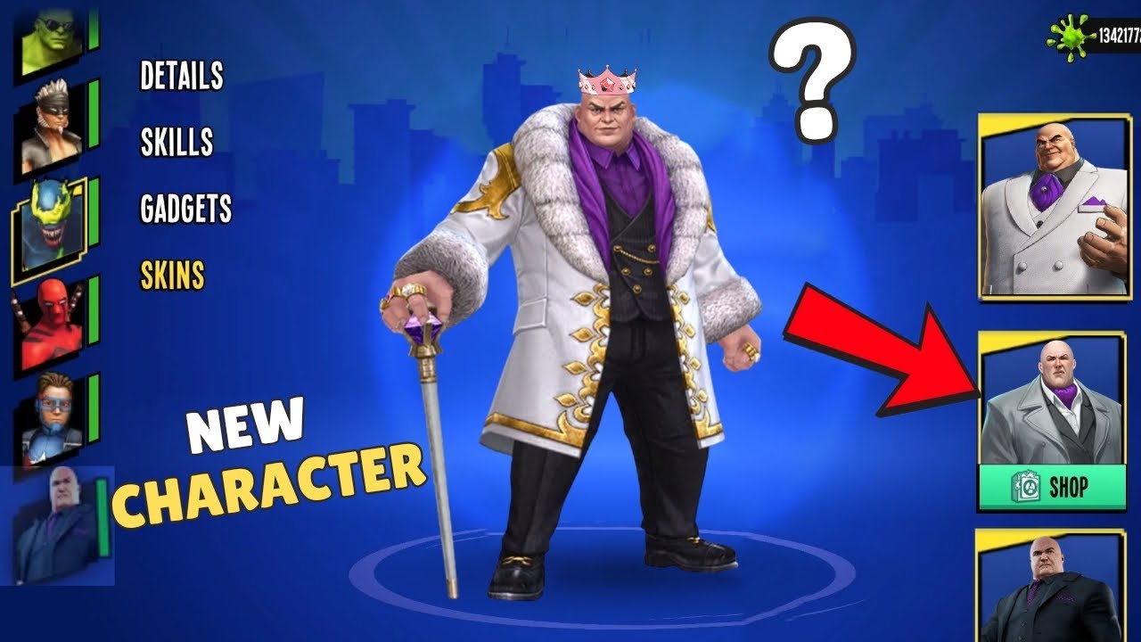 spider fighter 3 new character kingpin