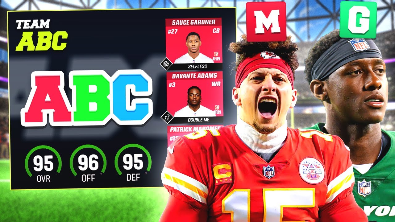 I Used One Letter From Every NFL Team