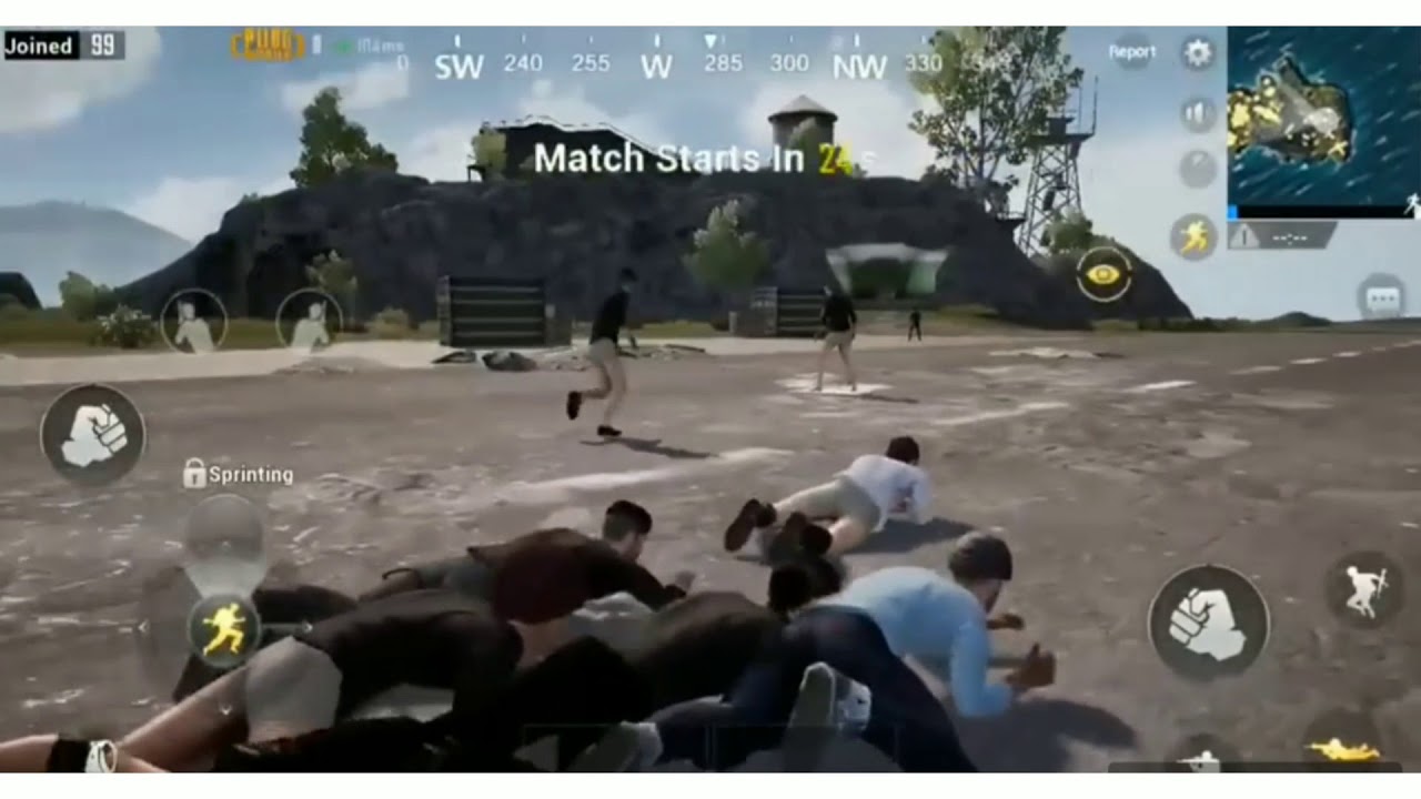 Pubg mobile funny moments- lobby army By Tangle Tv