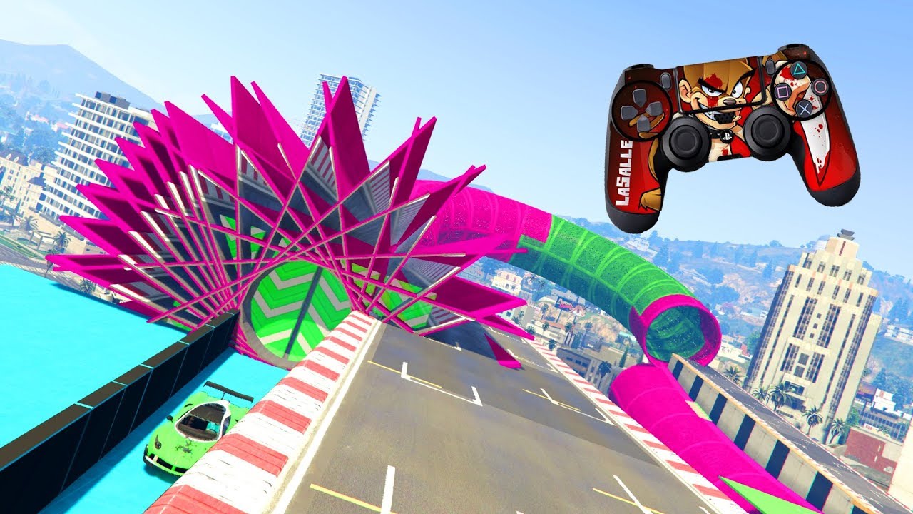 COURSE SANS TOUCHER LA MANETTE FAIL ? (R2 RACE)