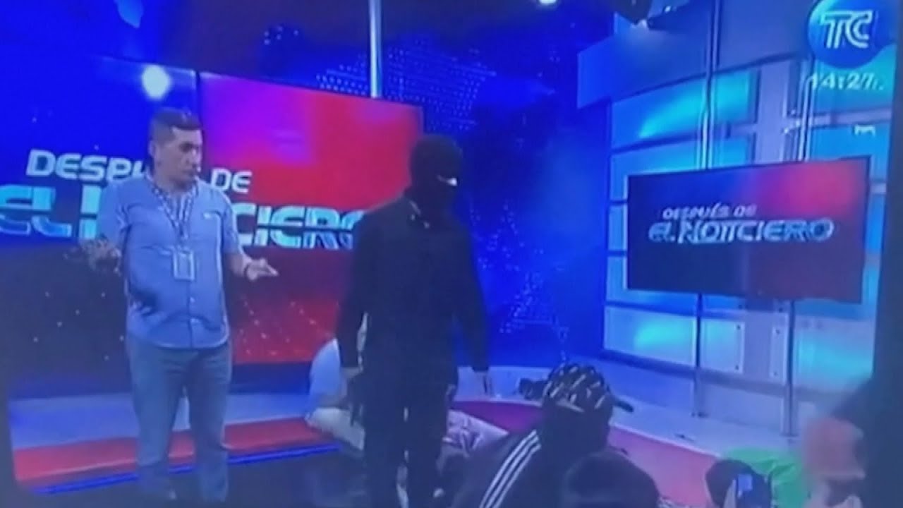 Public Television Station Attacked by Gunmen Live on Air
