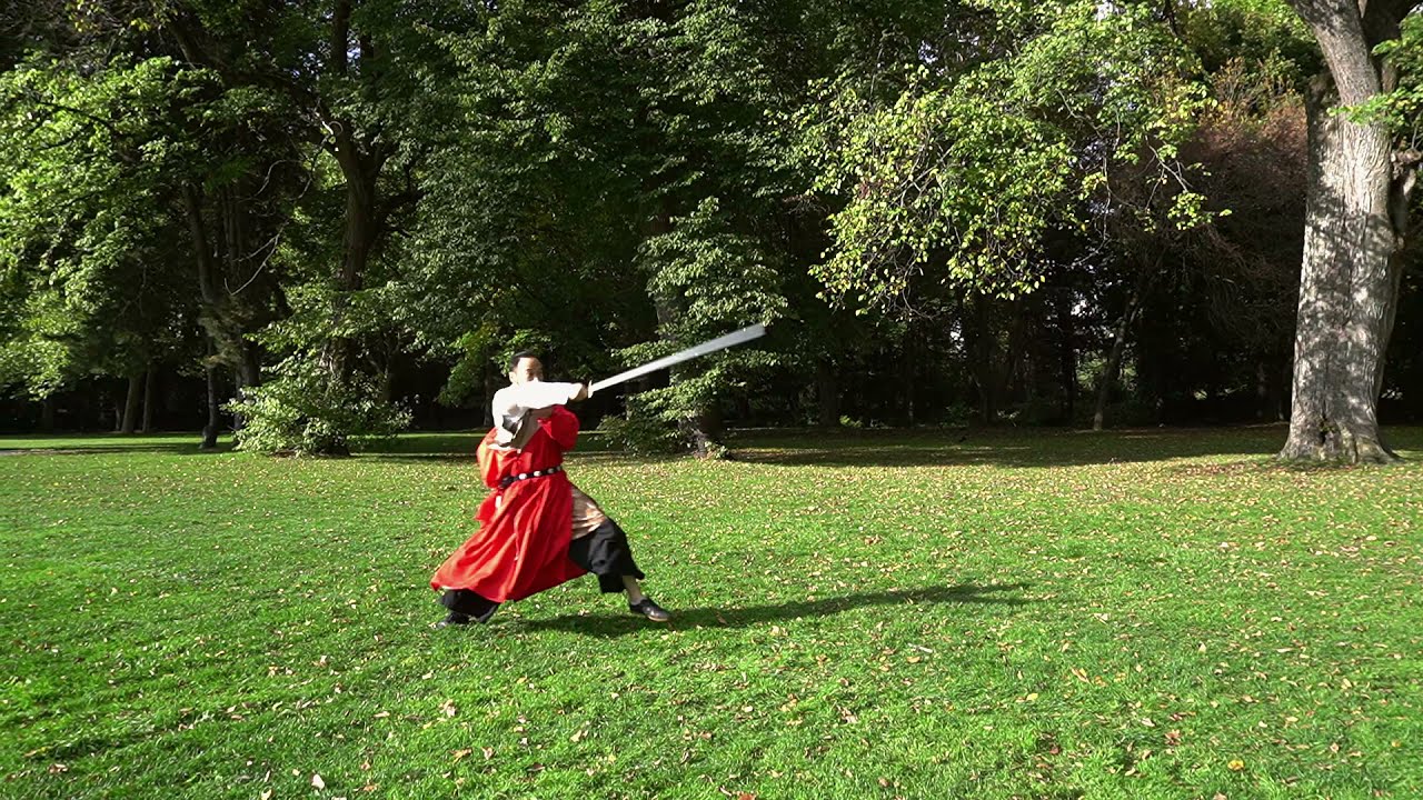 雙手劍：螳螂躥林 Mantis Sword: Spurting through the Forest #螳螂劍 #雙手劍