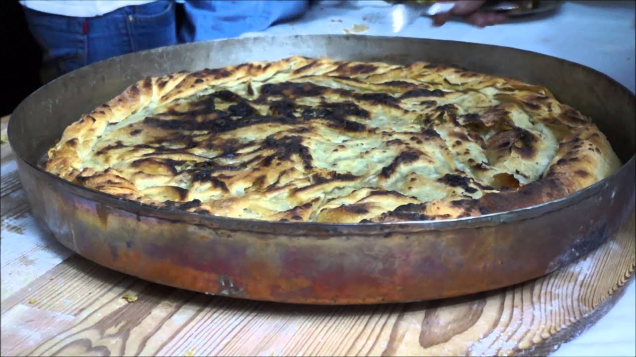 Greek Pita - Traditional Pastry Recipe in Metsovo