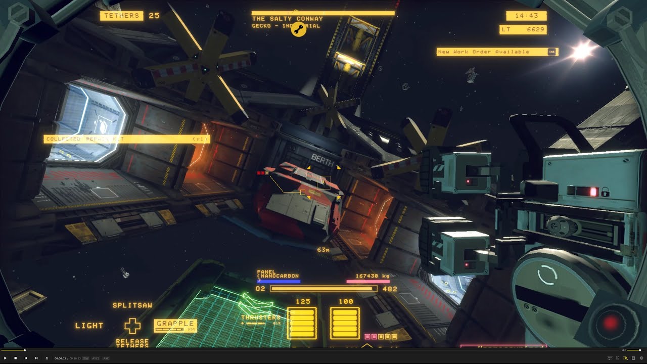 Hardspace: Shipbreaker - Gecko Heavy Transport Hard- Part 1 (6.8 million first shift.)