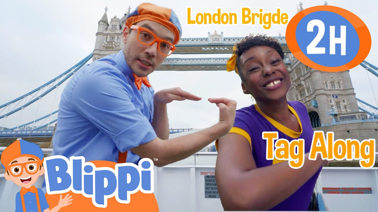 London Bridge Boat Trip | Blippi and Meekah Best Friend Adventures | Educational Videos for Kids