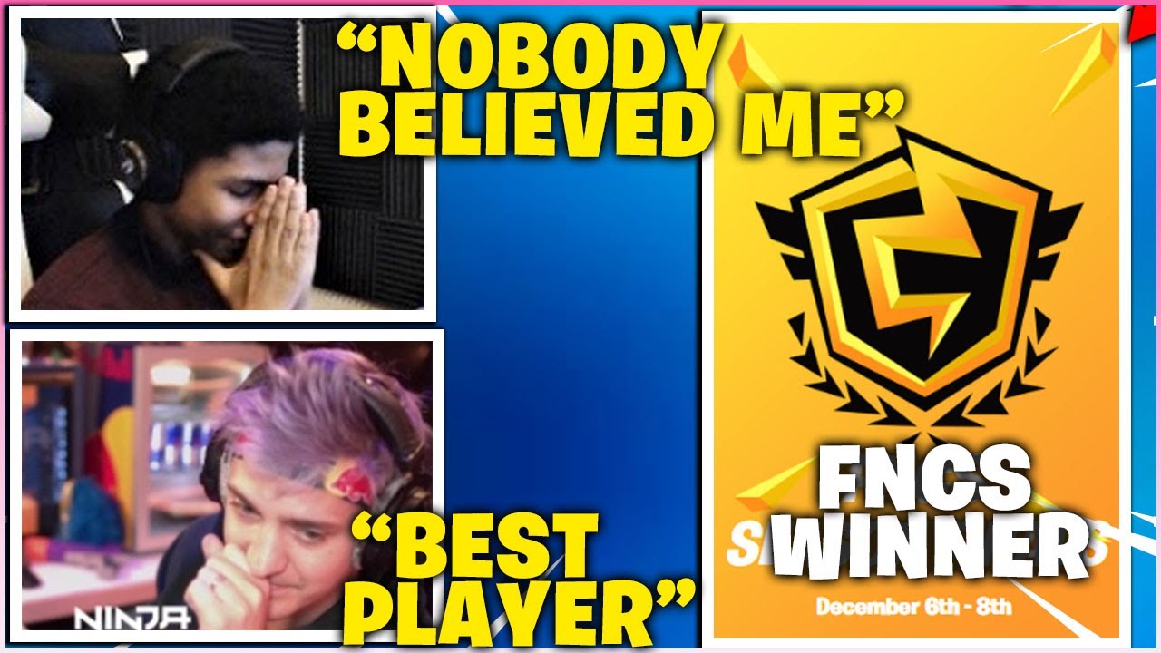 UNKNOWN Gets *EMOTIONAL* After WINNING First FNCS Tournament! *NEW BEST CONTROLLER PLAYER*