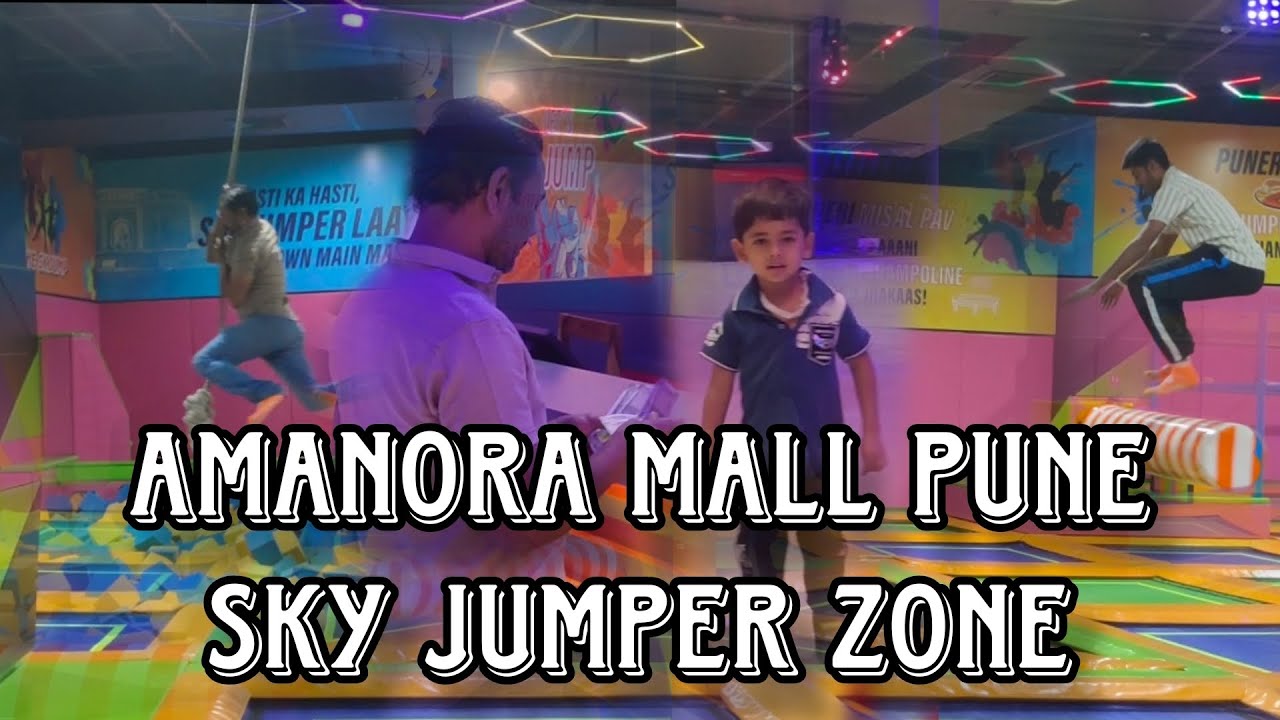 Amnora mall sky jumper 🧩❤️ #pune #maharashtra #fun #gamezone #youtube #youtubevideo