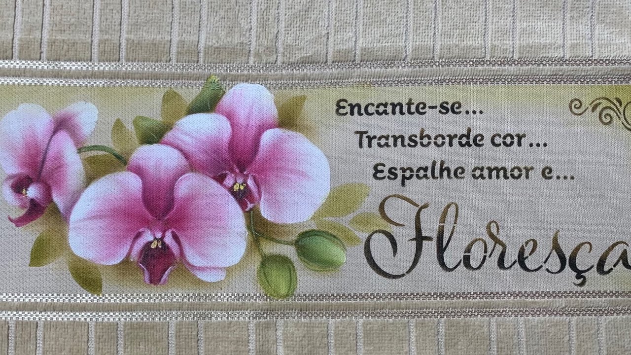 Stencil Litoarte STR-205 - Orquídeas