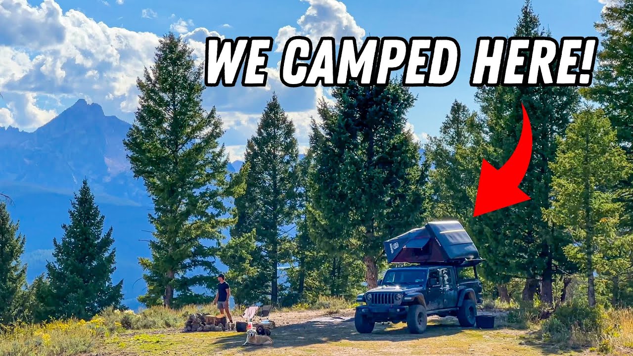 Jeep Camping & Off Roading in the Sawtooth Mountains