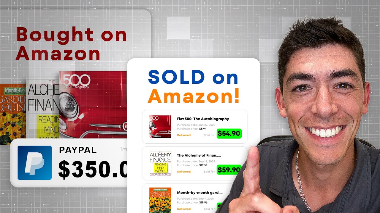 Прибыль более 300 долларов за перепродажу книг с Amazon на Amazon!