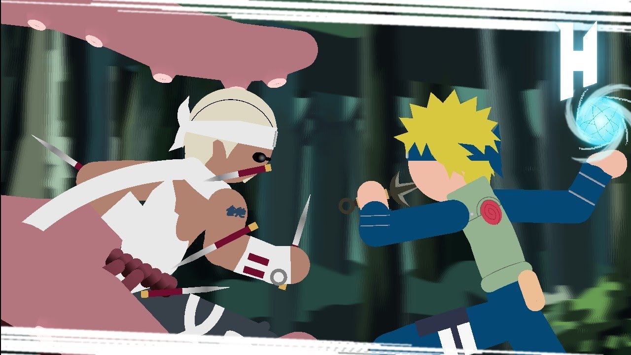 #TournamentShinobi Minato VS Killer Bee | Stick Nodes |