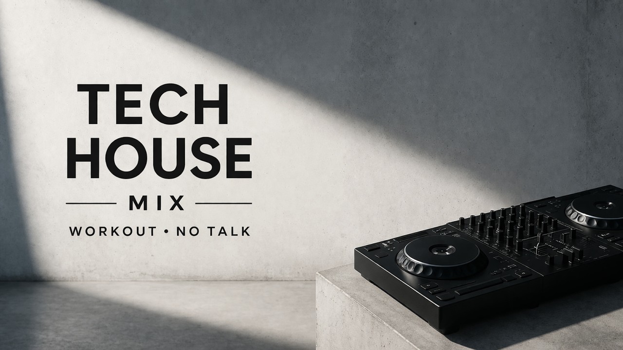 Tech House Gym Mix 2026 🔥 No Talking | Workout Music 126 BPM | Deep Groove