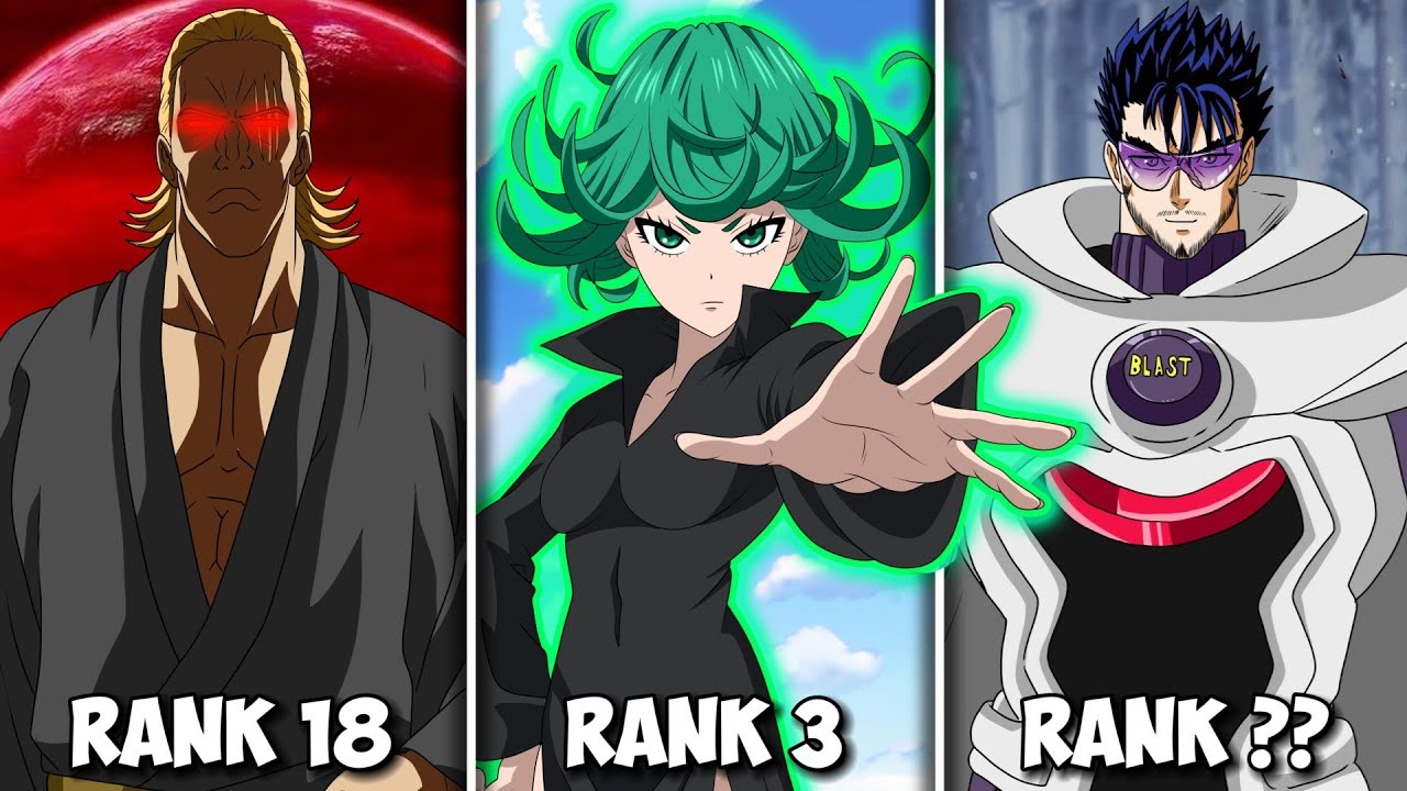 All 18 S-Rank Heroes in One Punch Man Ranked & Explained!