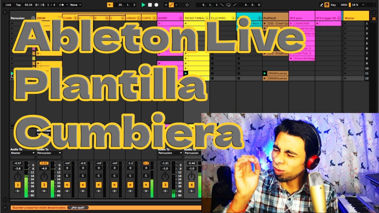 Plantilla Cumbiera Ableton Live