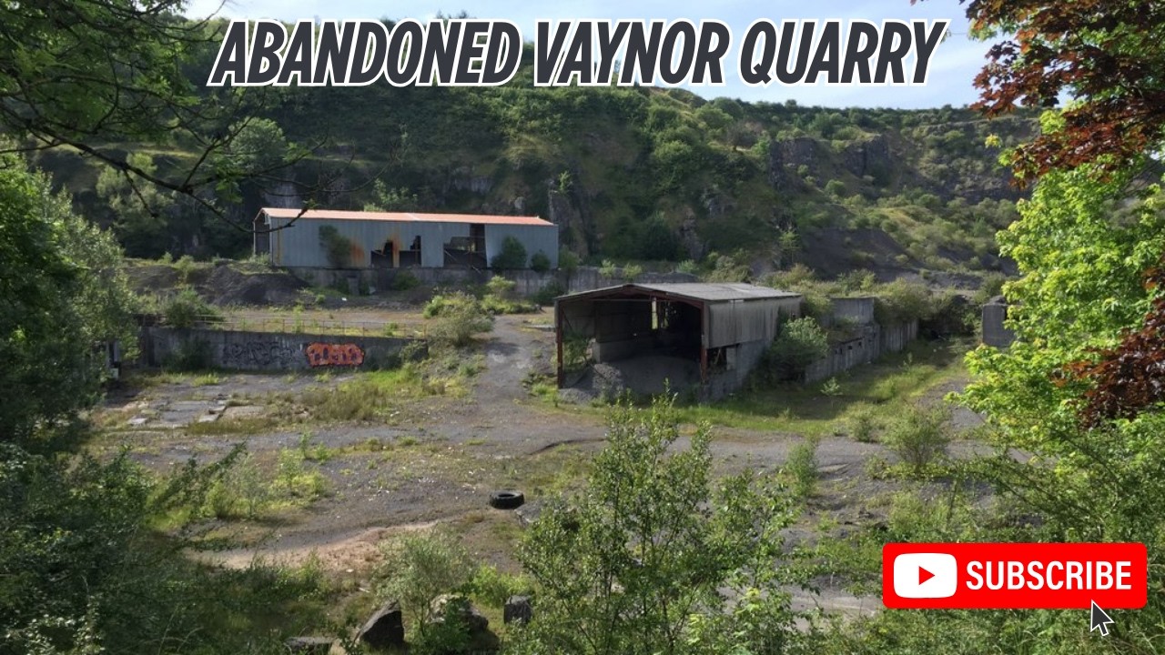Exploring Abandoned 'VAYNOR QUARRY'