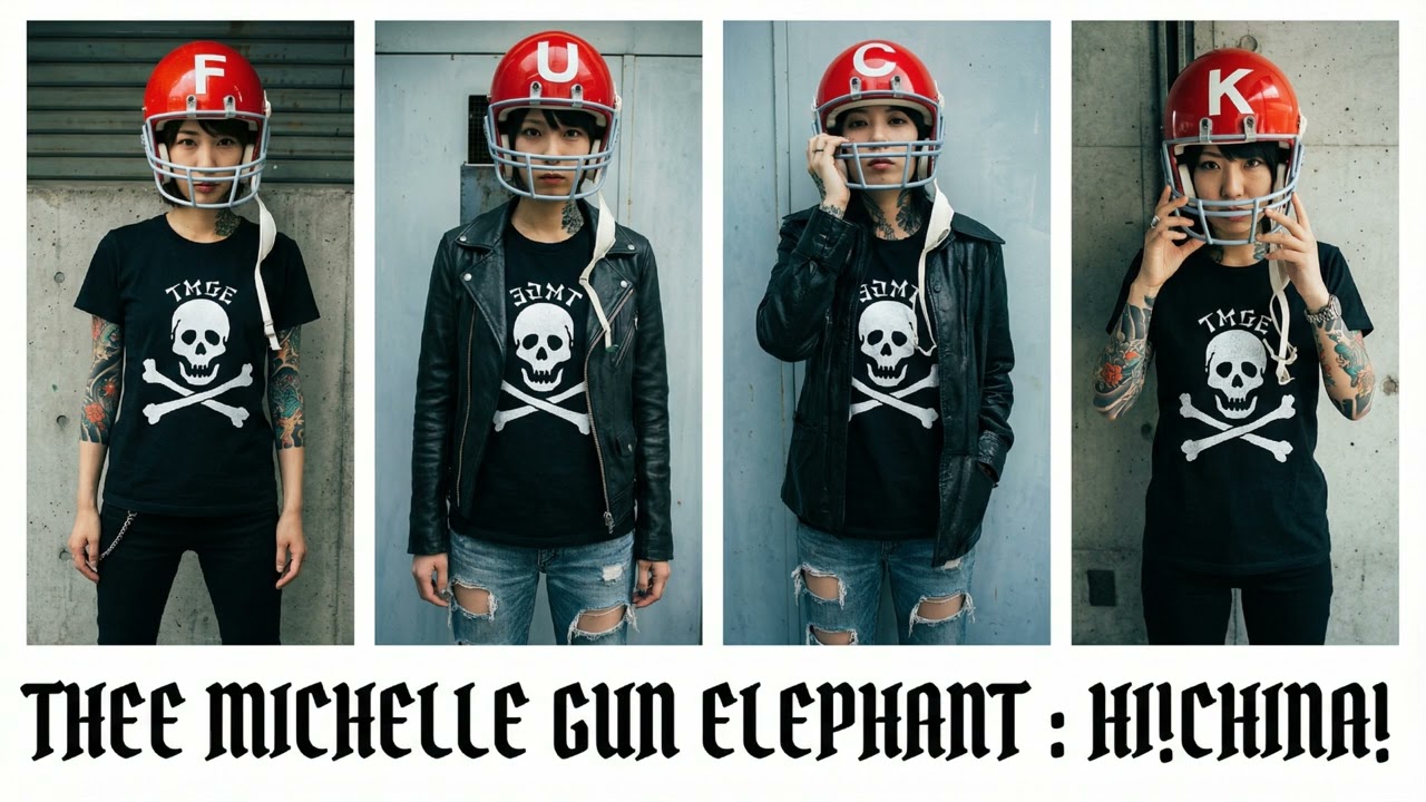【AI Cover】Thee Michelle Gun Elephant - ハイ！チャイナ！ (Garage Punk) | GBA