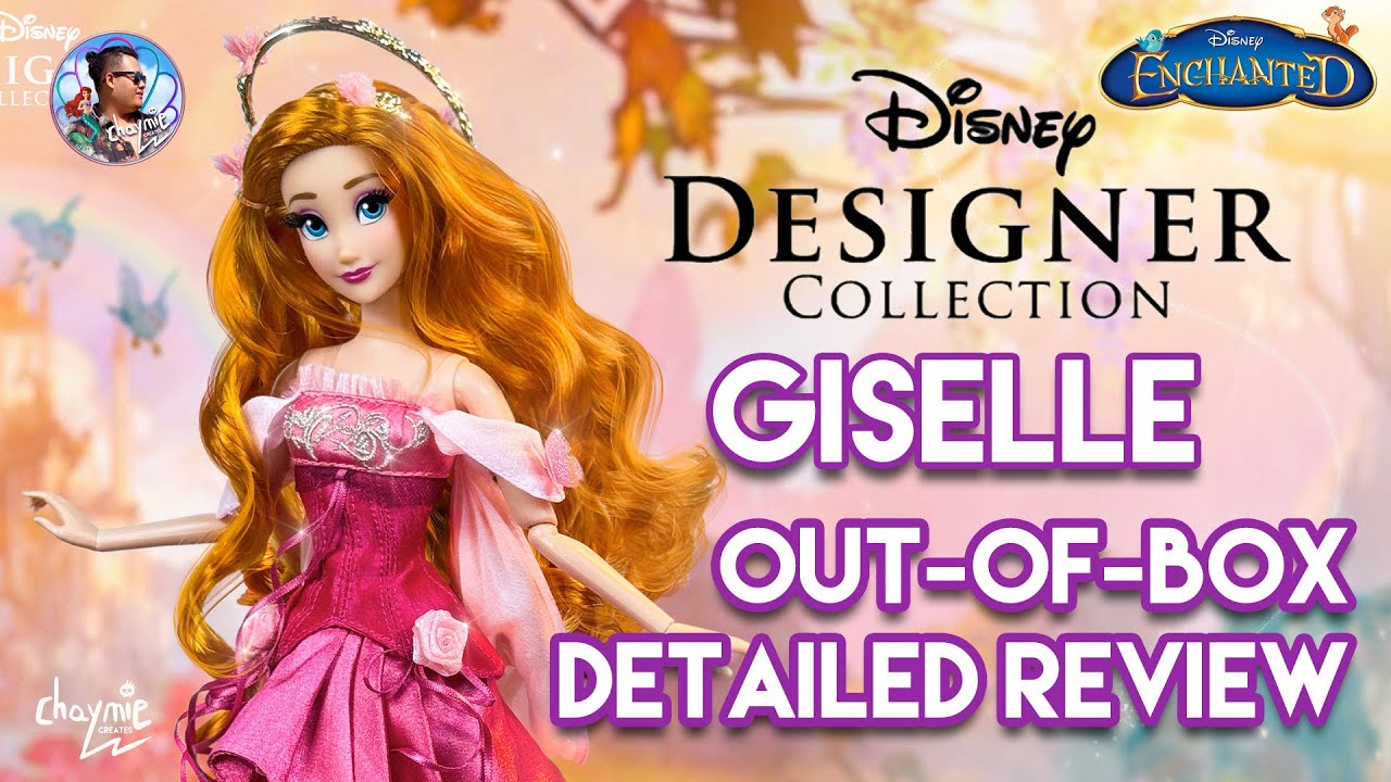 Обзор и распаковка дизайнерской куклы Жизель | Disney Designer Collection 2025 Dance Series Disne...
