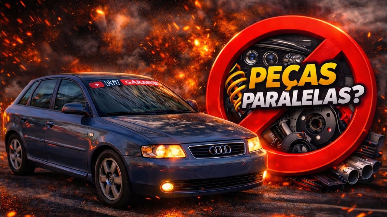 JAMAIS COLOQUE ESSAS PEÇAS PARALELAS NO SEU AUDI A3 E GOLF MK4