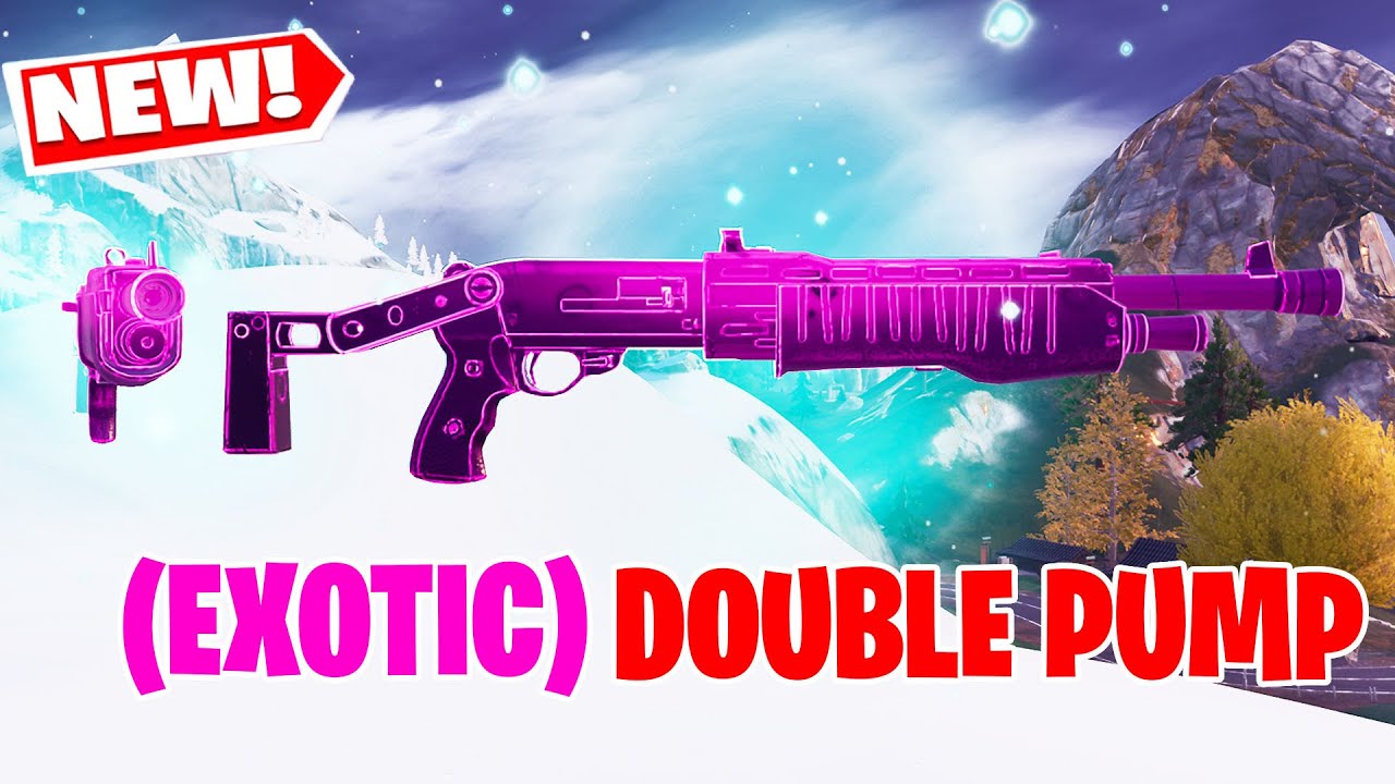 How To Get The New Exotic Double Pump Shotgun in Fortnite