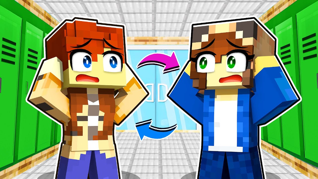 Body Swap With My GirlFriend! - (Minecraft Movie)