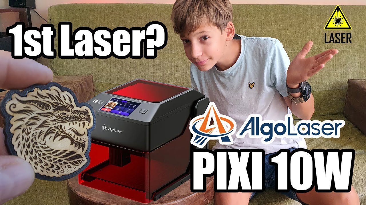 Levi's First Laser? Testing the AlgoLaser Pixi 10W: Don’t Let Its Size Fool You! (Review & Projects)