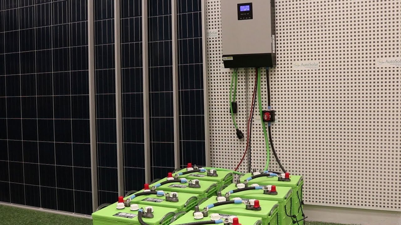 Kit Solar Vivienda Aislada 5000W 48V 16000Whdia