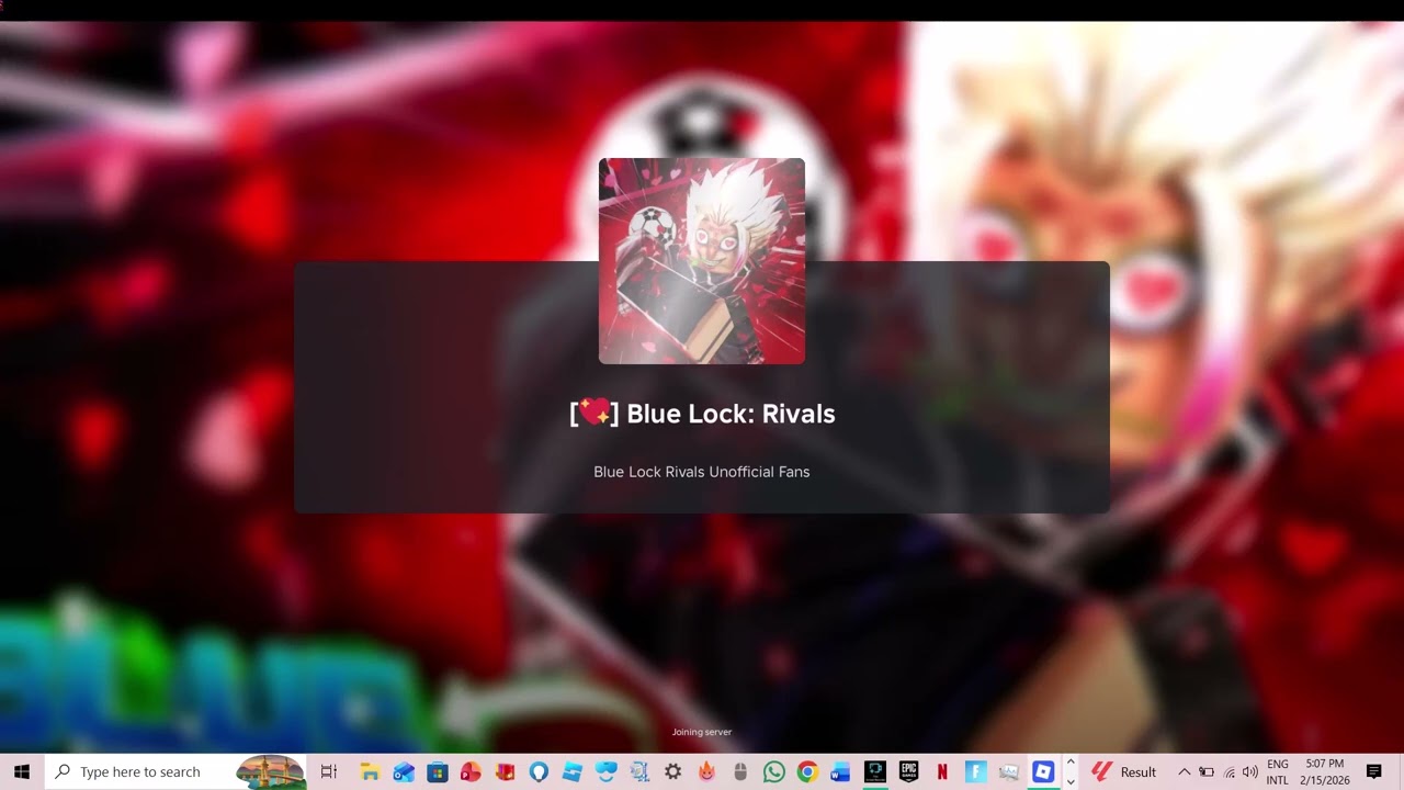 Blue lock rivals 