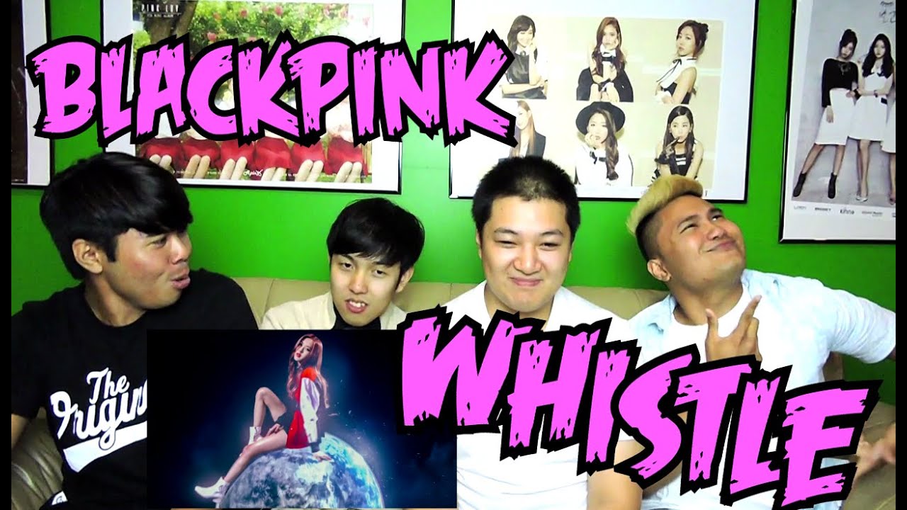 BLACKPINK  - WHISTLE MV REACTION (FUNNY FANBOYS)