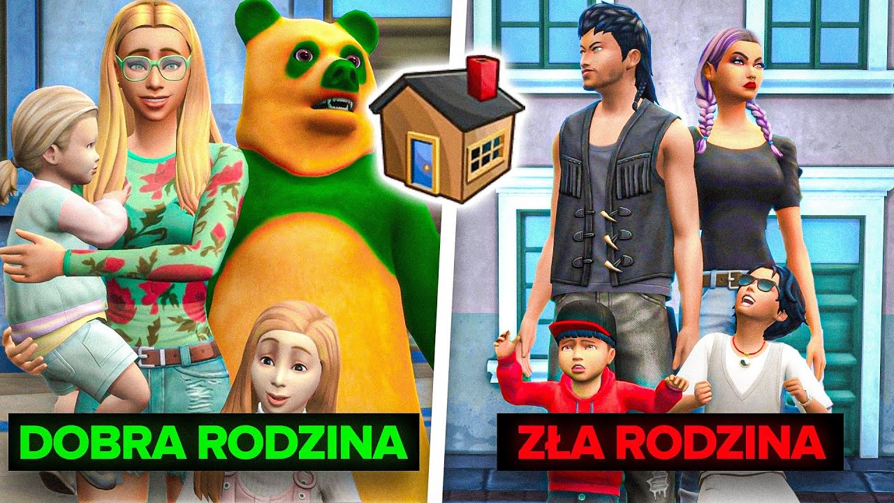 EKSPERYMENT: Dwie skrajnie różne rodziny w jednym domu!