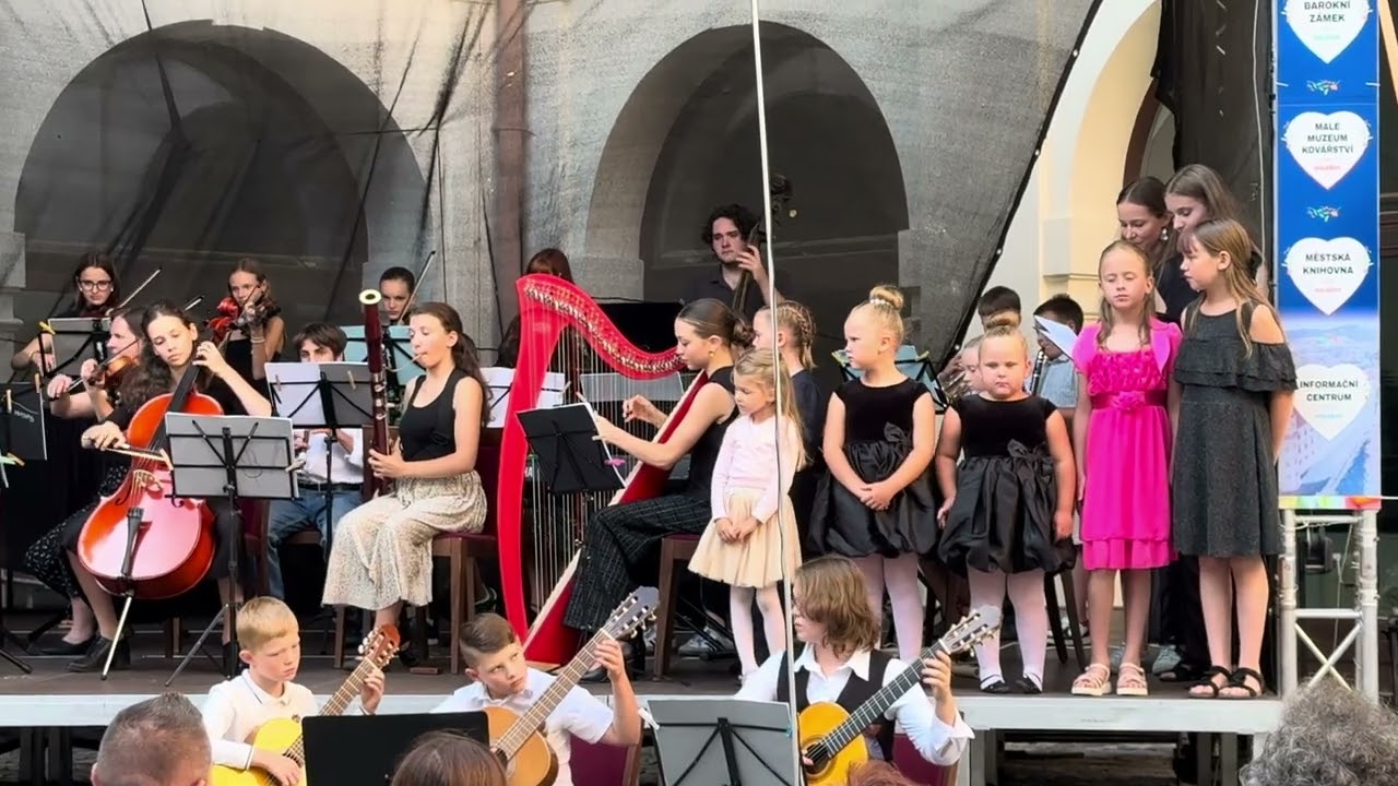 Koncert Dětské třídy - Zámek Holešov - 7. 8. 2025