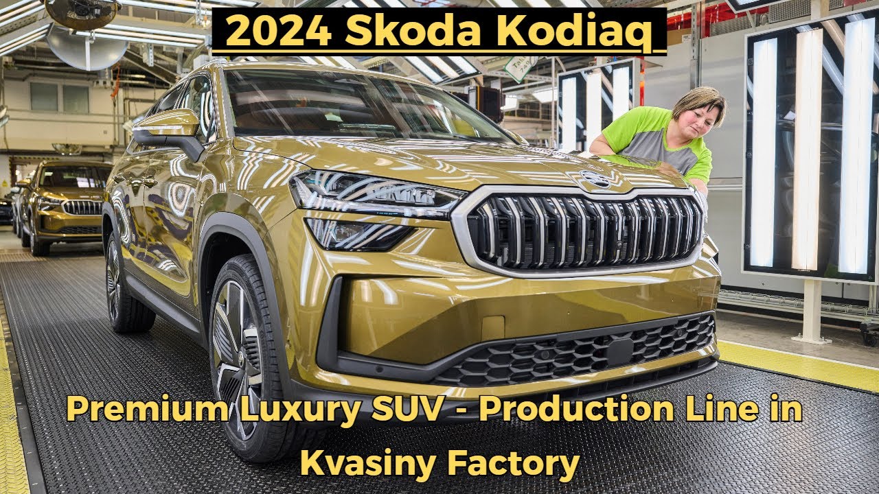 2024 Skoda Kodiaq | Premium Luxury SUV - Production Line in Kvasiny Factory | Motor Continent