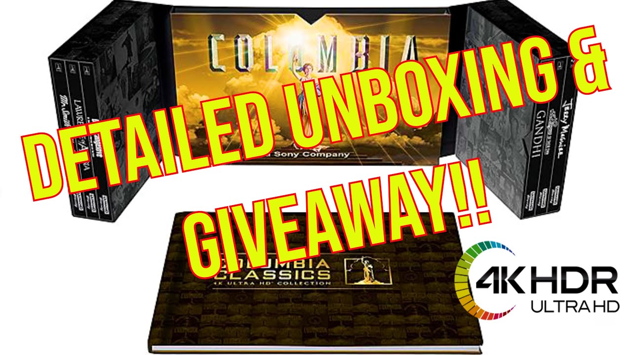 COLUMBIA CALSSICS 4KUHD VOL. 1 Unboxing