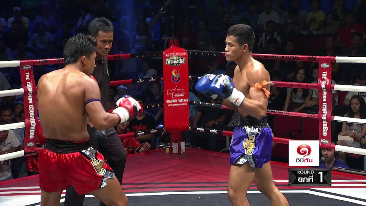 The Champion มวยไทยตัดเชือก 13 สิงหาคม 2559 คู่ที่ 4 เสมอไหน VS เพชรบุญช่วย
