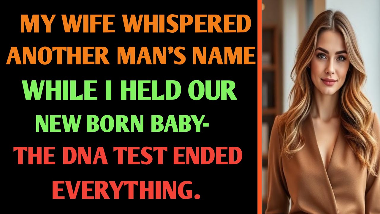 "My Wife Whispered Another Man's Name While I Held Our Newborn-The DNA Test Ended Everything