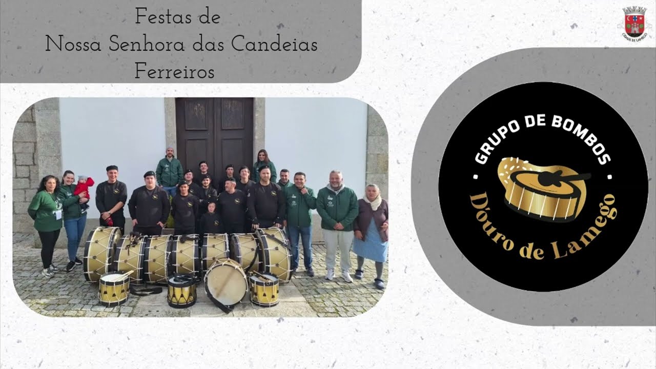 Bombos D'Ouro Lamego | Festa de Nossa Senhora das Candeias | Ferreiros- Lamego 2025