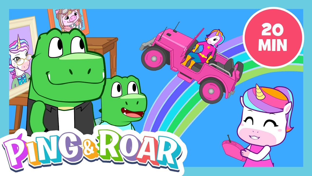 🦖Saturday Morning Cartoons!🦄🌈 | 20 Minute Mashup | 49