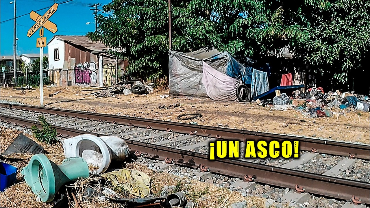 ¡QUÉ VERGÜENZA! El estado de los cruces ferroviarios en CURICÓ