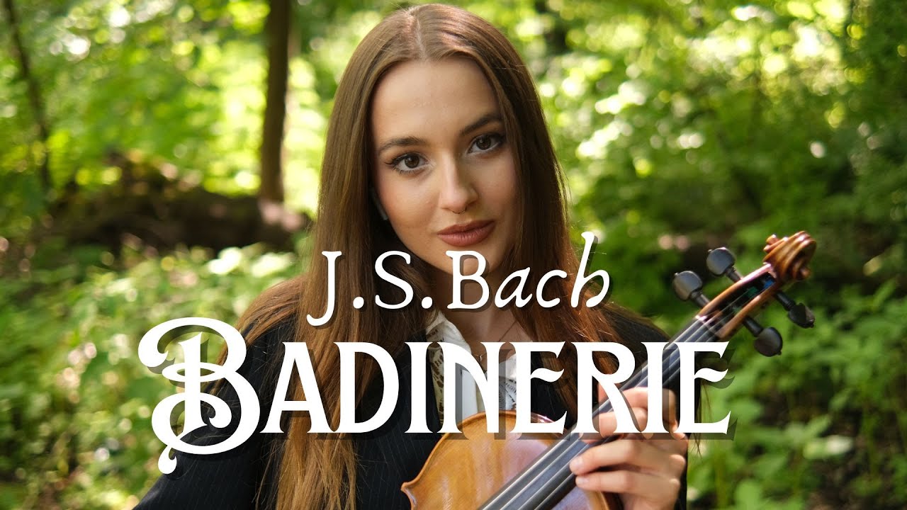 J.S.Bach - BADENERIE - BWV 1067 - Two Violins
