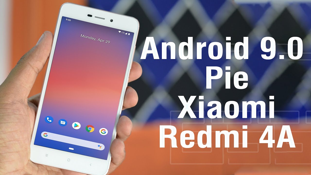 Install Android 9.0 pie on Xiaomi Redmi 4A (Pixel Experience ROM) - How to Guide!