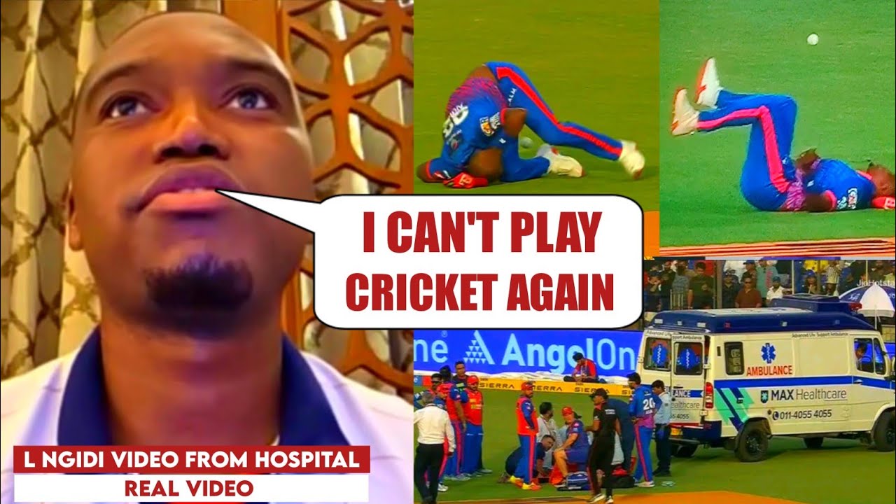 Lungi Ngidi Reaction on His Injury After Discharge From Hospital | Lungi Ngidi Injury Today