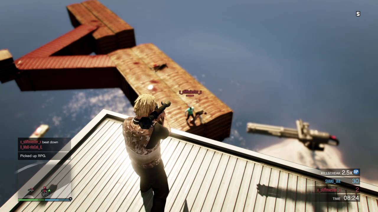 Gta5 online parkour Death match
