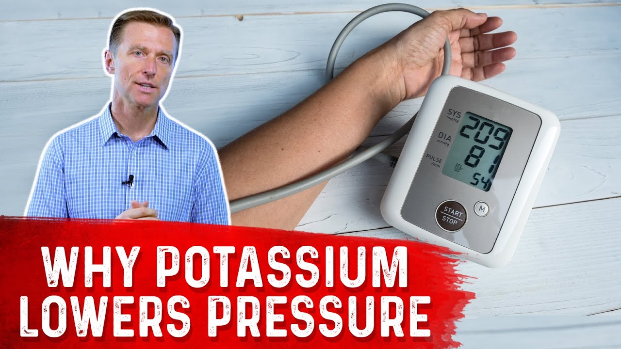 Why Does Potassium Work for Hypertension? High Potassium Foods for High Blood Pressure &ndash; Dr.Berg