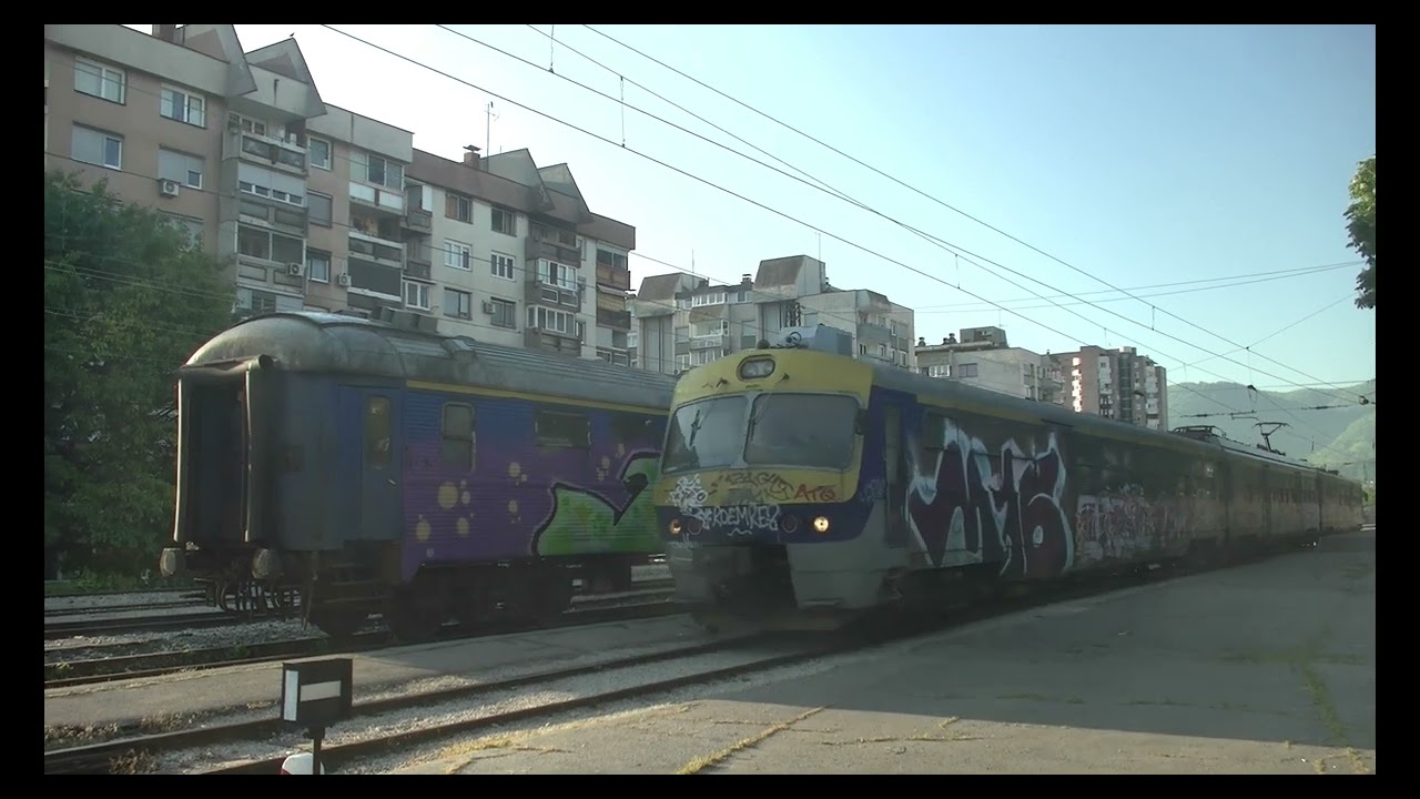 Treinen in Bosnië en Servië 0