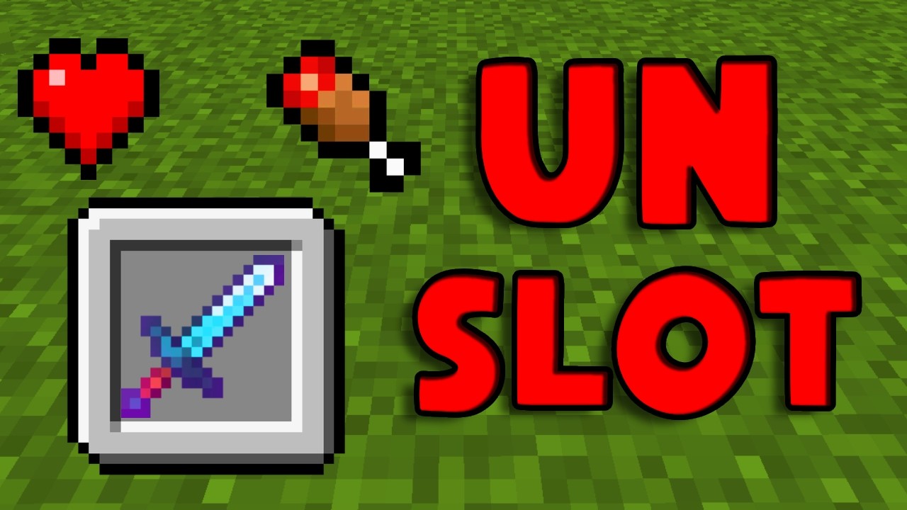 ¡¡Me pase MINECRAFT con solo un SLOT!! (IMPOSIBLE)