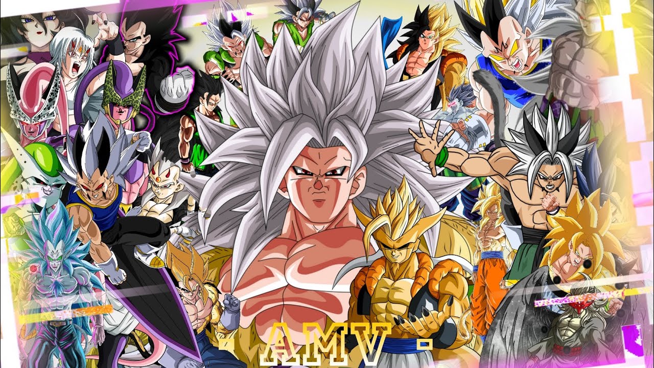 Dragon Ball AF【AMV - Mix】Can You Feel My Monster Heart