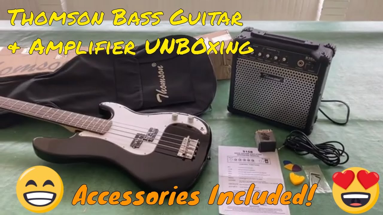 Bass Guitar and Amplifier | Unboxing | Thomson Ph