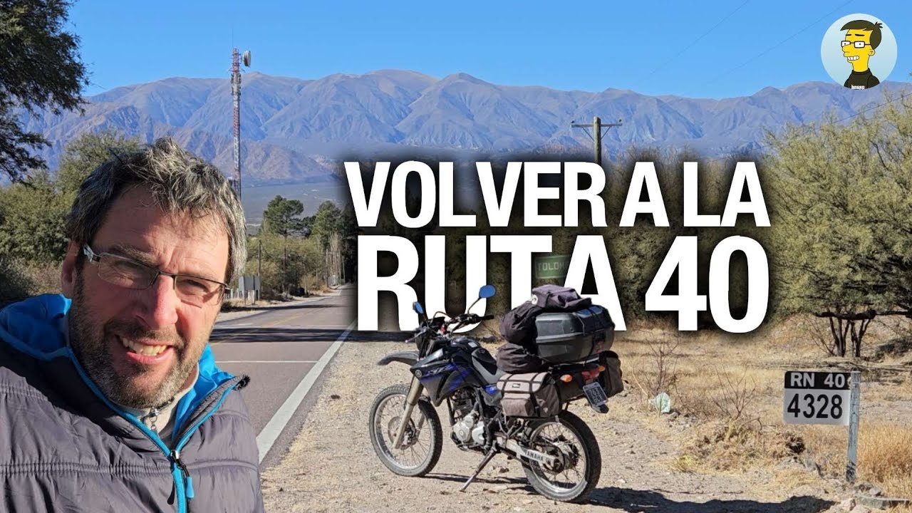 Vuelvo a pisar LA RUTA 40 en MOTO!!! Pero con ALGUNAS COMPLICACIONES 🙈 Catamarca - Salta📍