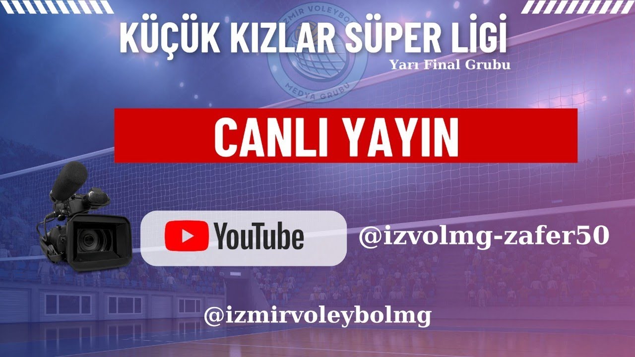 🔴 CANLI YAYIN | ROTA KOLEJİ 🆚️ GÜÇ SPOR KÜÇÜK KIZLAR SÜPER LİG YARI FİNAL KARŞILAŞMASI...