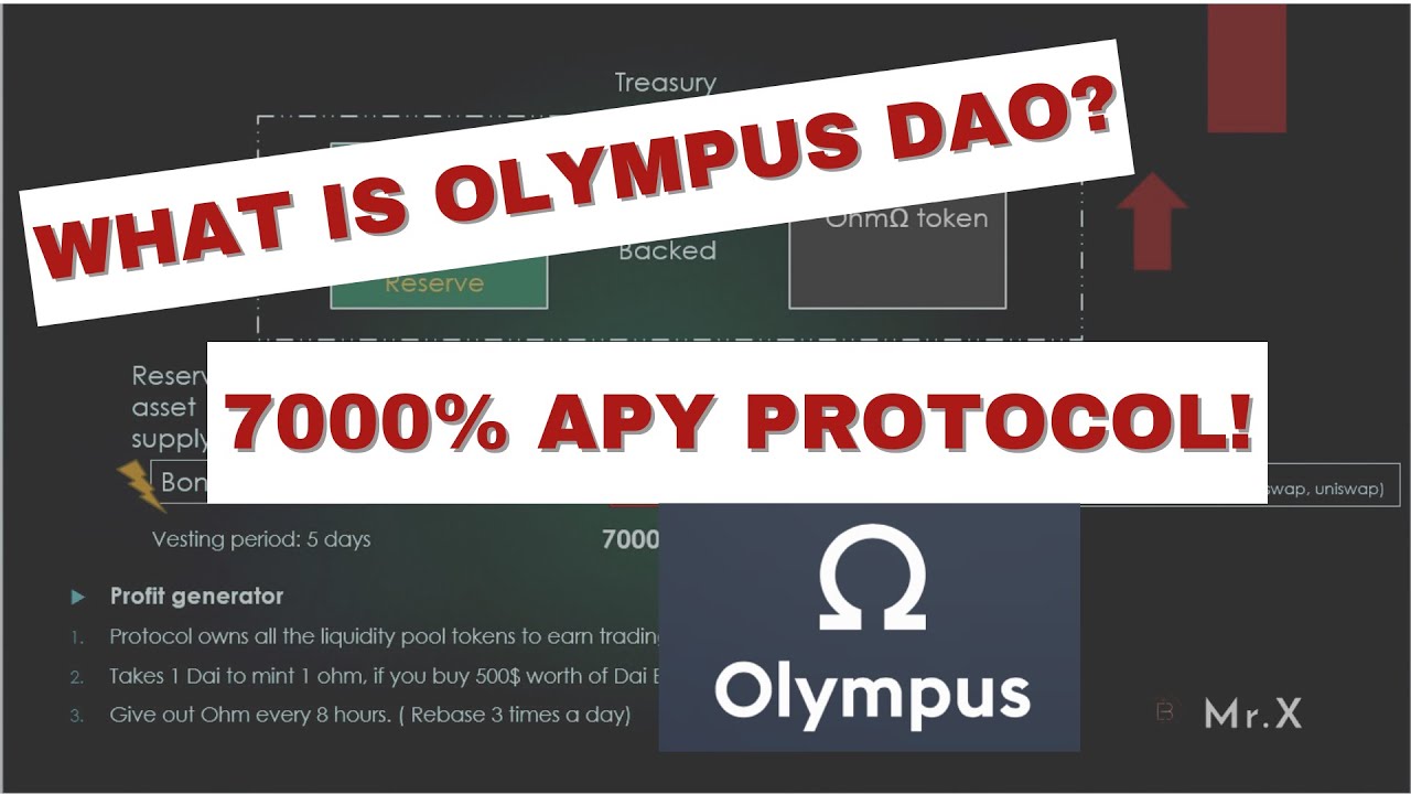 What is Olympus Dao with 7000% +APY?  Detailed explanation+Risks involved