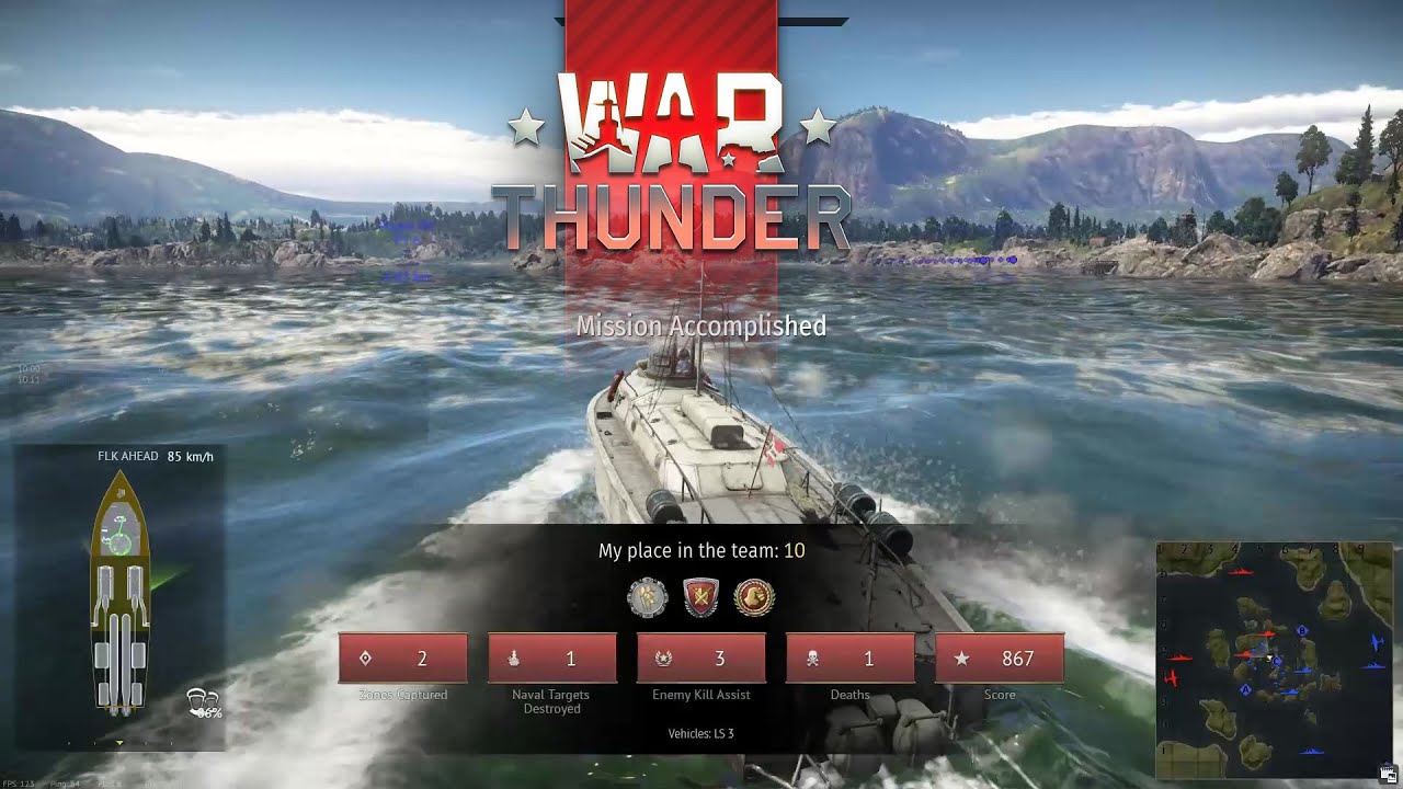 There is boats in War Thunder???!